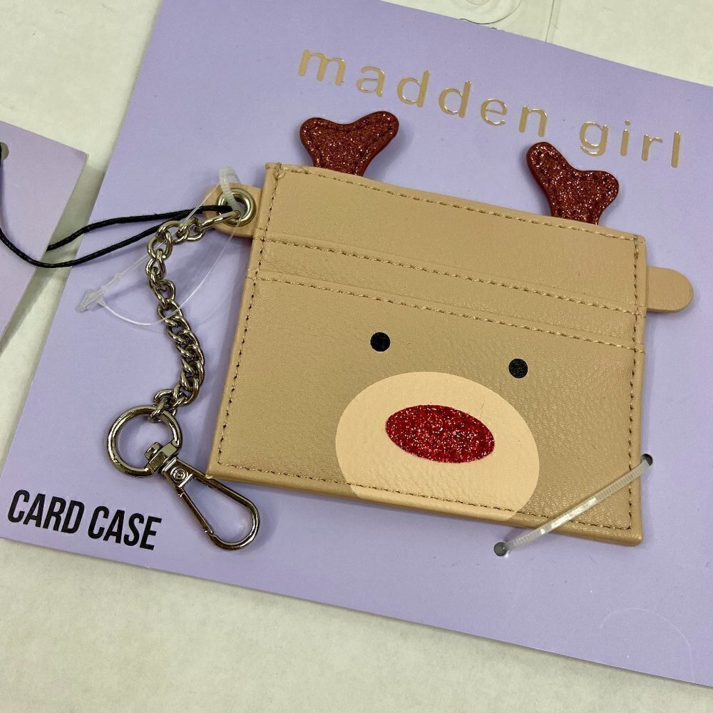 Madden Girl Reindeer Card Case